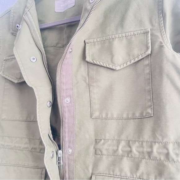 Everlane Olive Green Women's Utility Jacket Size XS - Picture 5 of 11